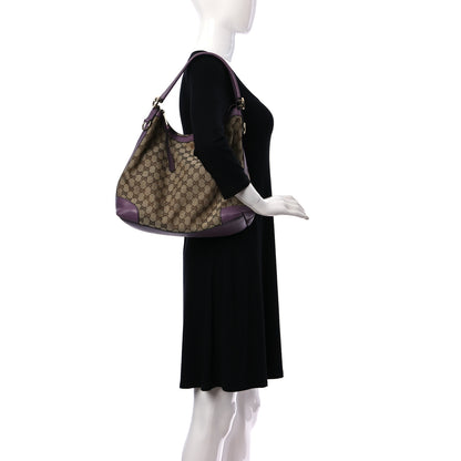 Gucci Monogram Small Miss GG Hobo Lilac 2 of 10