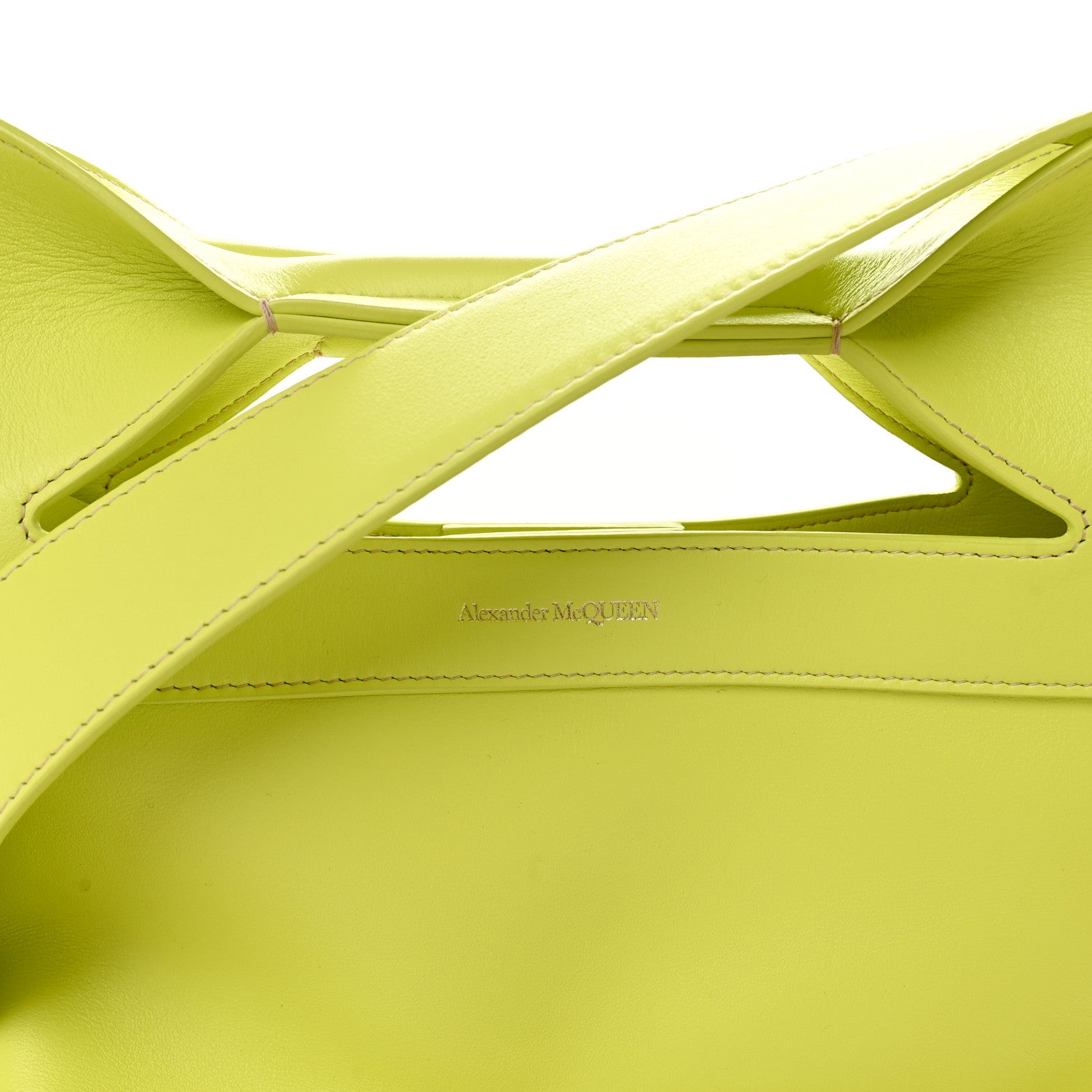 Alexander McQueen Calfskin Small The Bow Bag Green 8 of 12