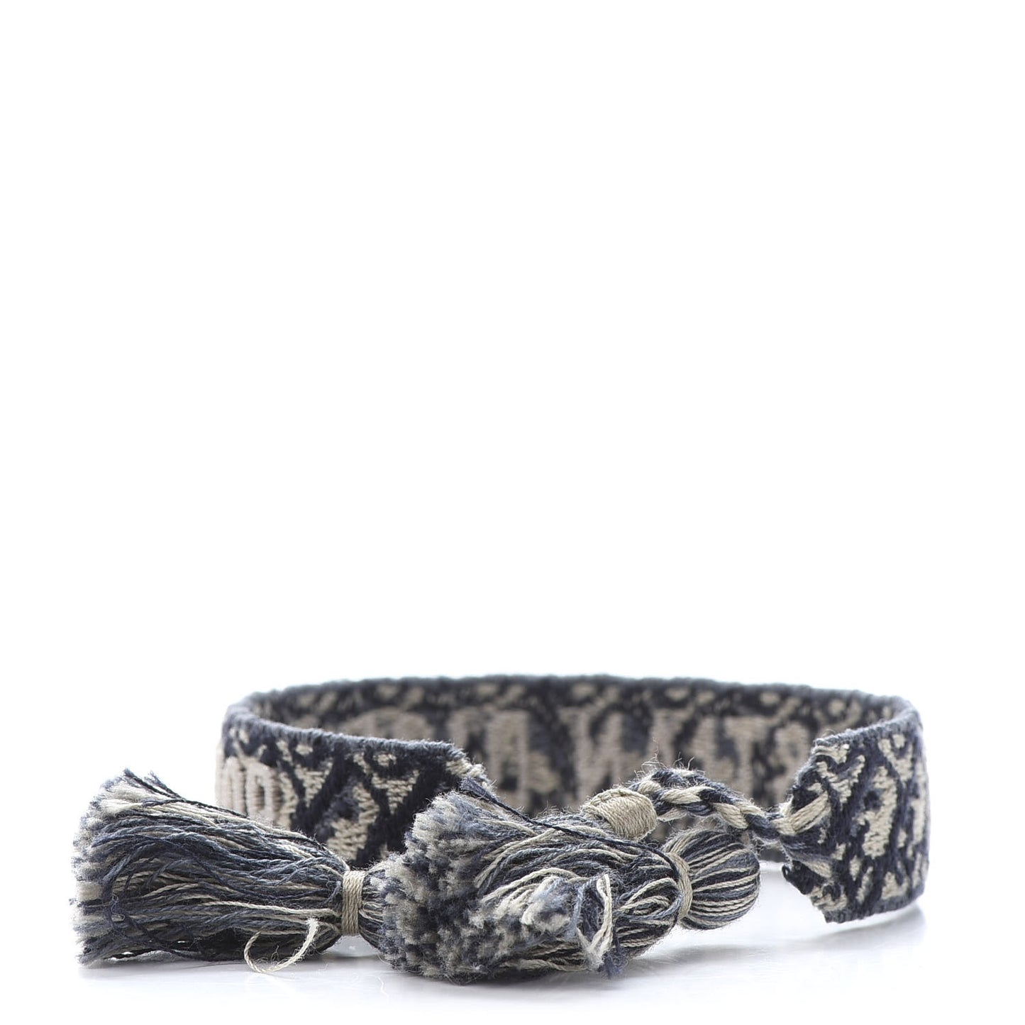 Woven Cotton J'Adior Friendship Bracelet Set Navy