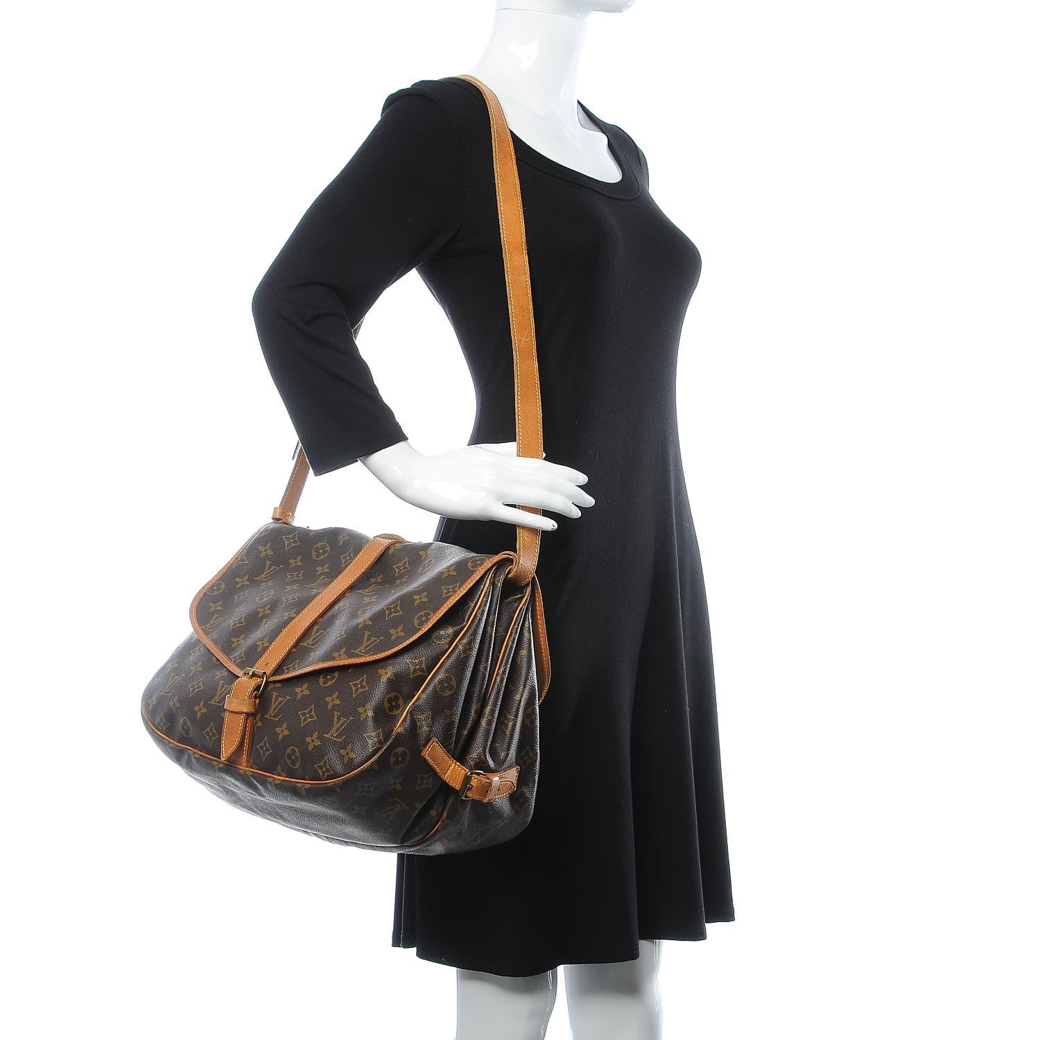 Louis Vuitton Monogram Saumur 35 2 of 13
