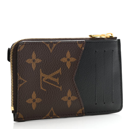 Louis Vuitton Monogram Recto Verso Card Holder Black 3 of 8