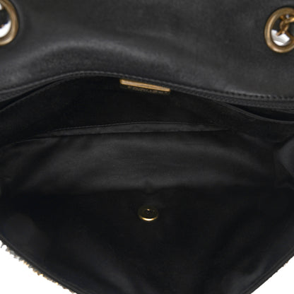 Chanel Sequin Medium Single Flap Silver Gold 5 of 10