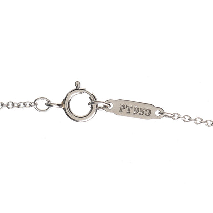 Tiffany Platinum Diamond Small Paper Flowers Pendant Necklace 4 of 6
