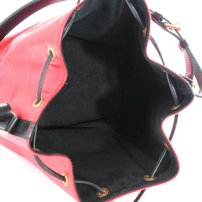 Louis Vuitton Epi Petit Noe Rouge Black 6 of 7