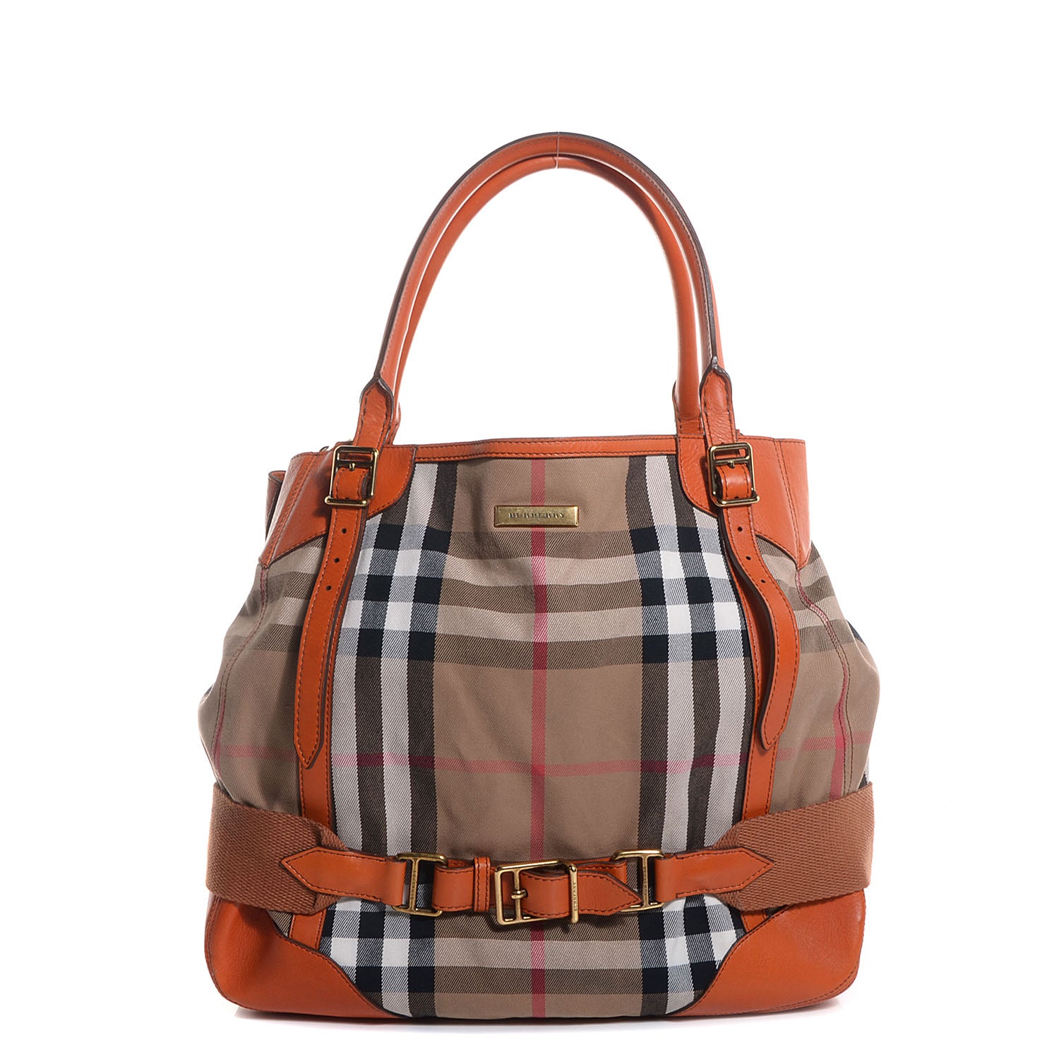Burberry House Check Sheldon Tote 1 of 16