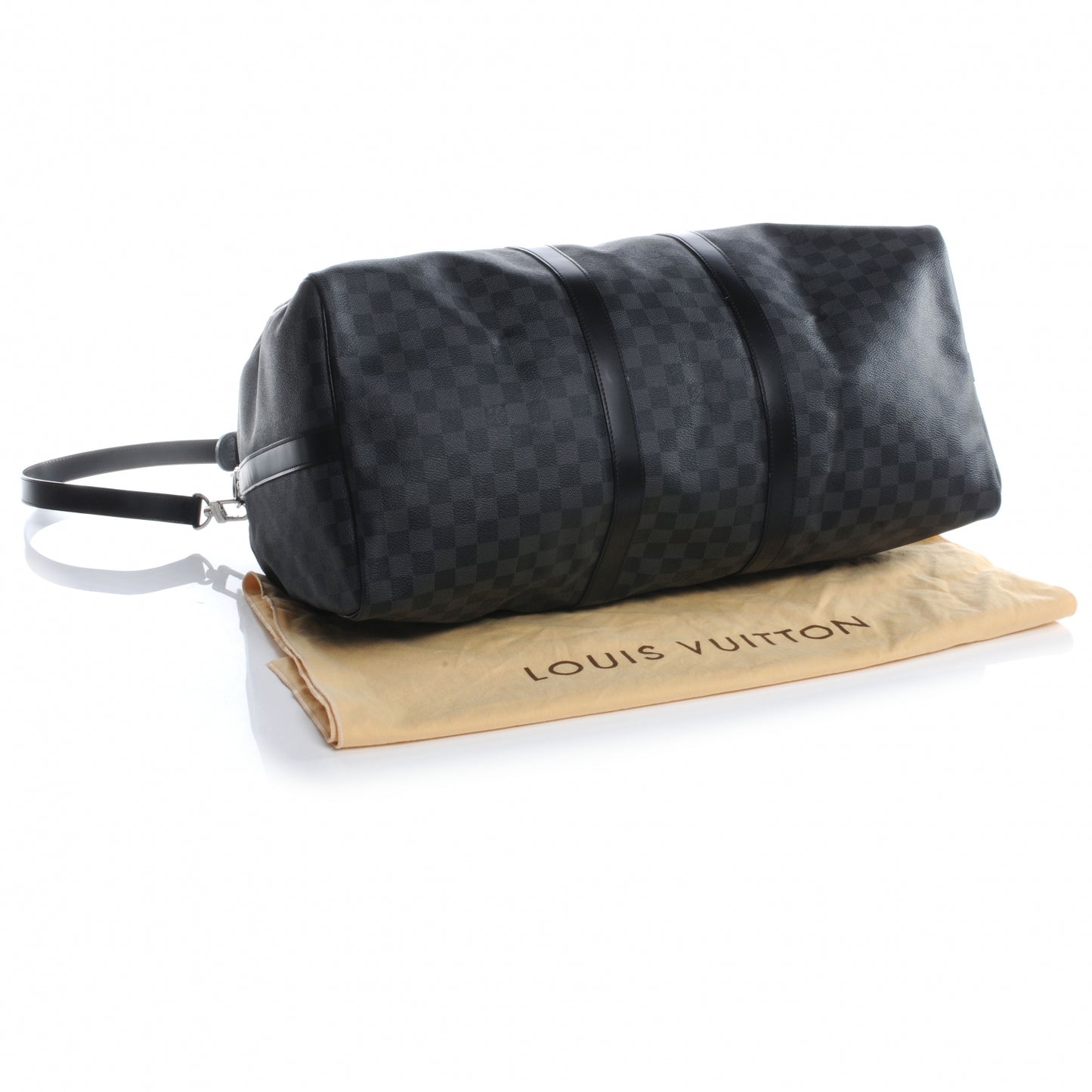 Damier Graphite Keepall Bandouliere 55