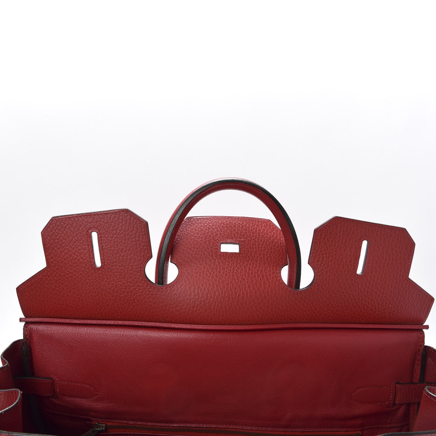 Hermes Ardennes Birkin 35 Rouge Vif 592372 – FASHIONPHILE