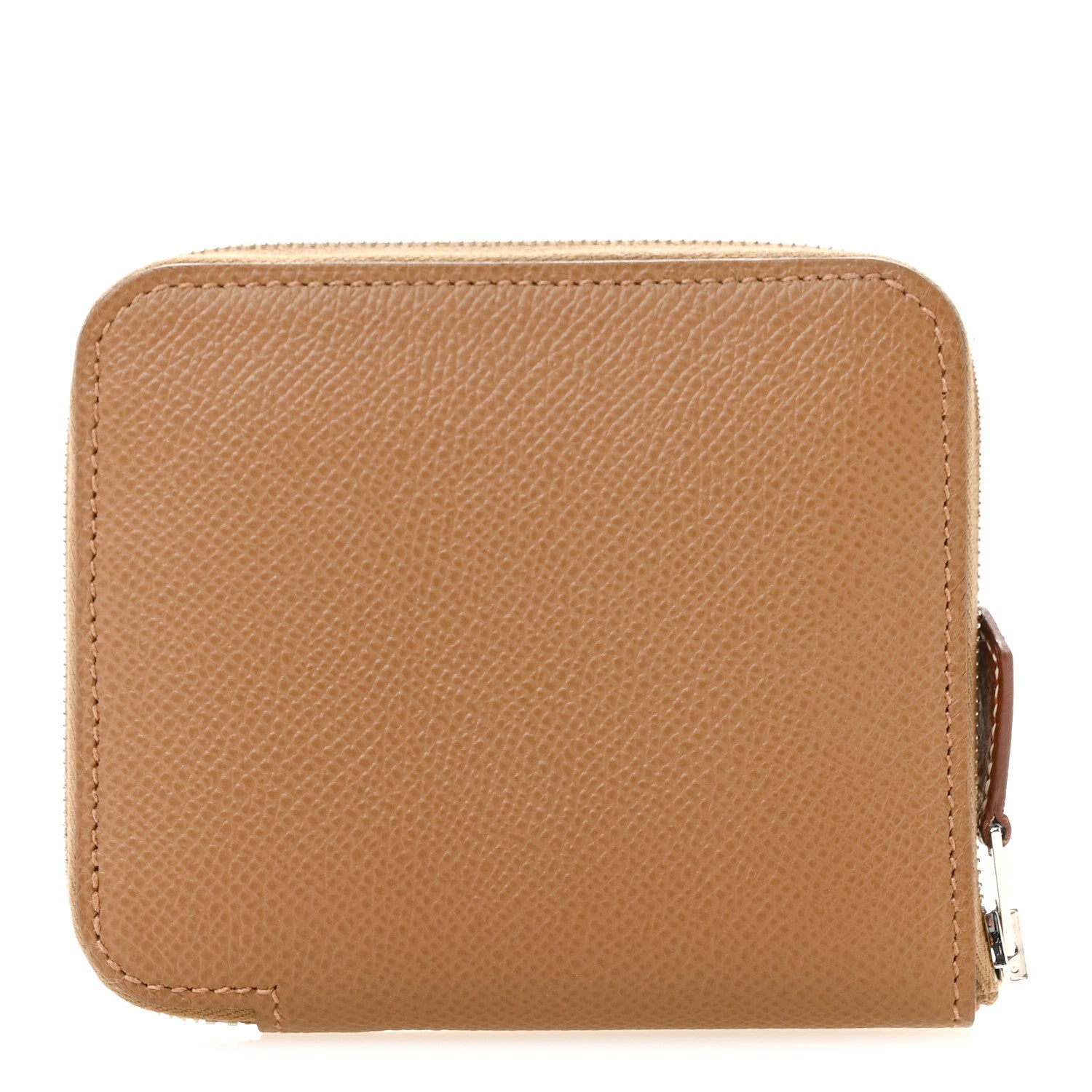 Hermes Epsom Silk'In Compact Wallet Alezan 1 of 8