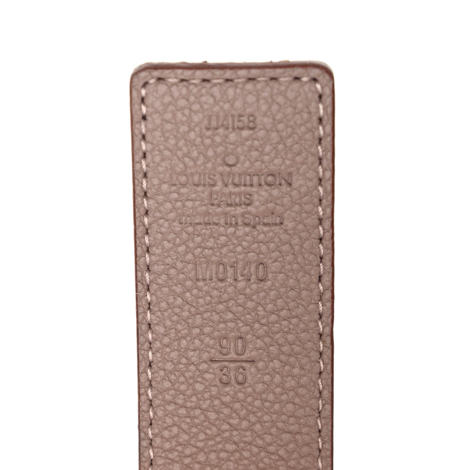 Louis Vuitton Monogram LV Initiales Belt 90 36 3 of 5
