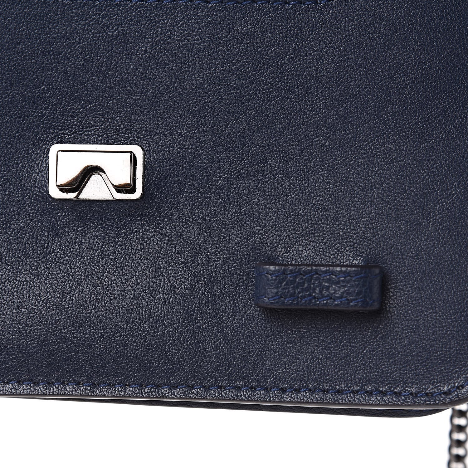Proenza Schouler Lambskin Large PS1 Chain Wallet Indigo 10 of 10