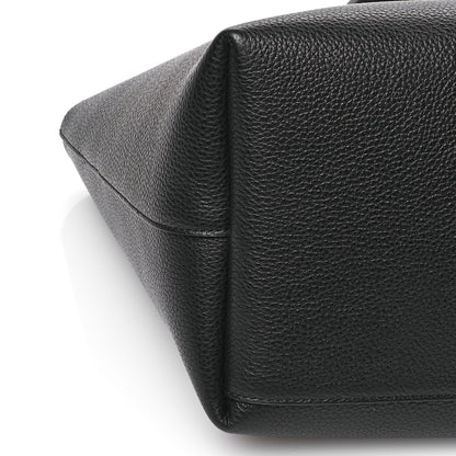 Salvatore Ferragamo Calfskin Travel Tote Black 10 of 12