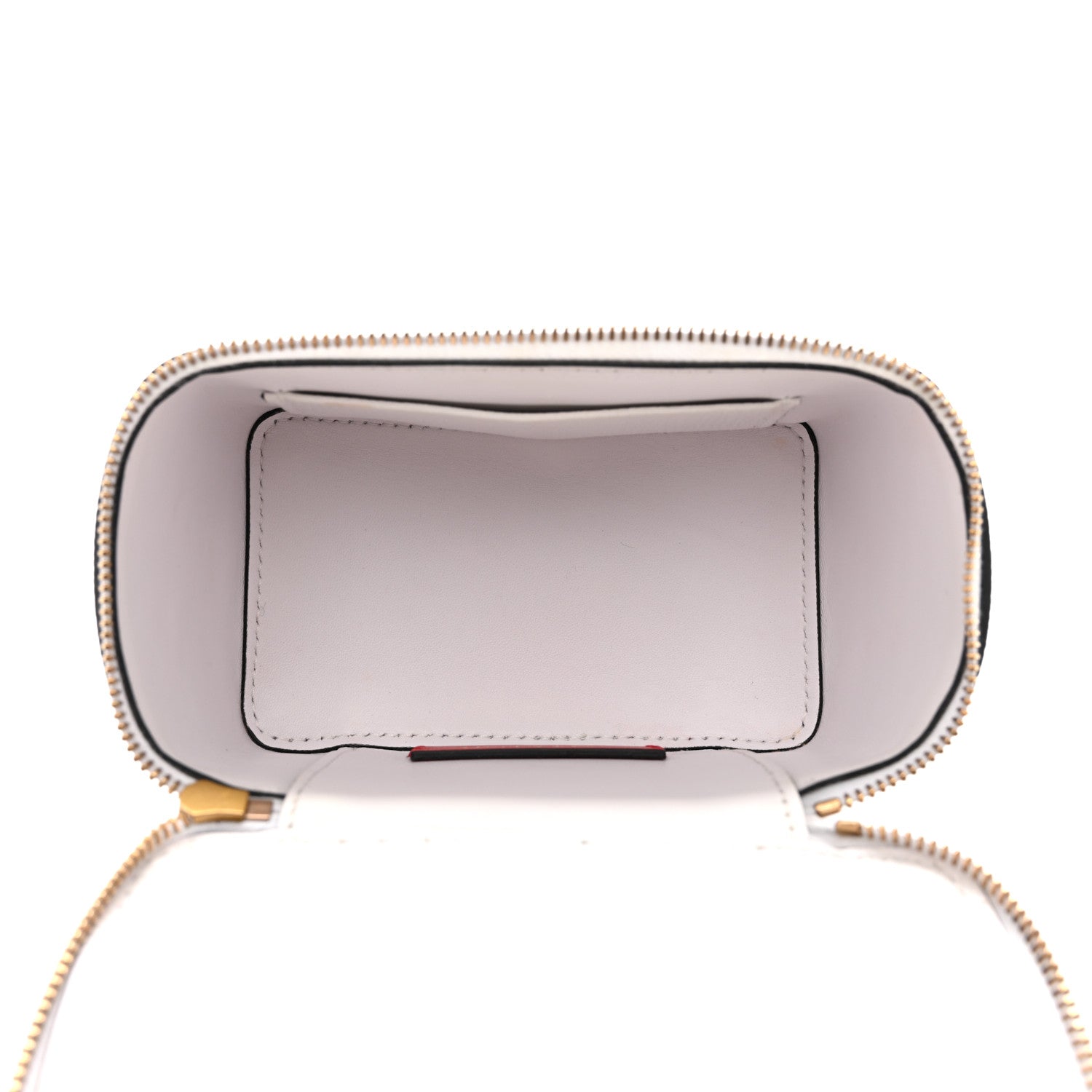 Valentino Garavani Grained Calfskin VSling Vanity Case White 5 of 12