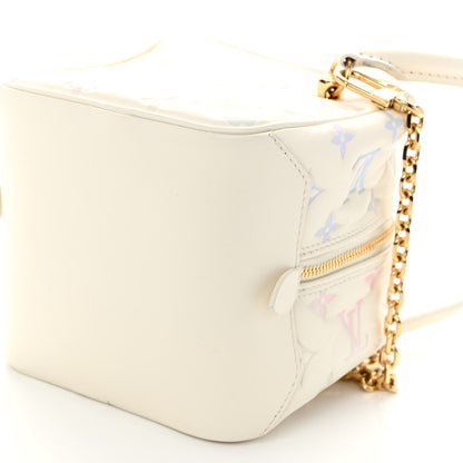 Louis Vuitton Lambskin Embossed Monogram New Square Bag Quartz Multicolor 17 of 17