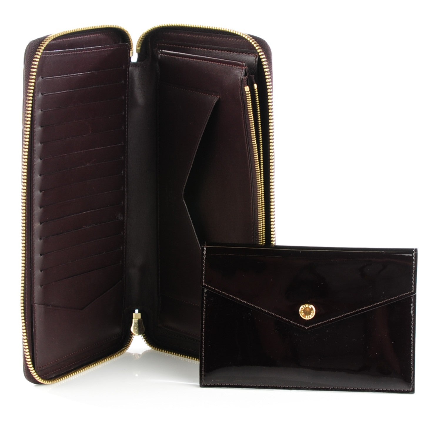 Louis Vuitton Vernis Daily Organizer Amarante 8 of 9