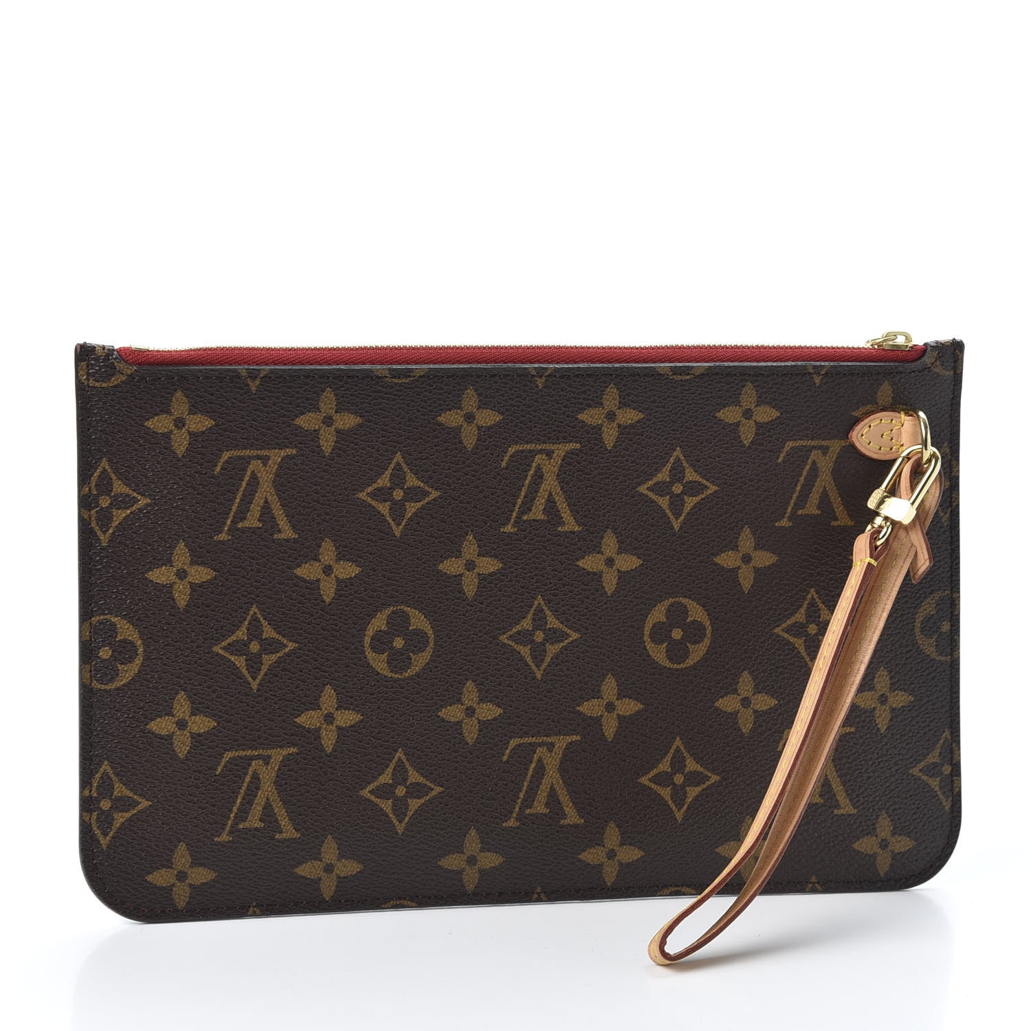Louis Vuitton Monogram Neverfull MM GM Pochette Cherry 2 of 8