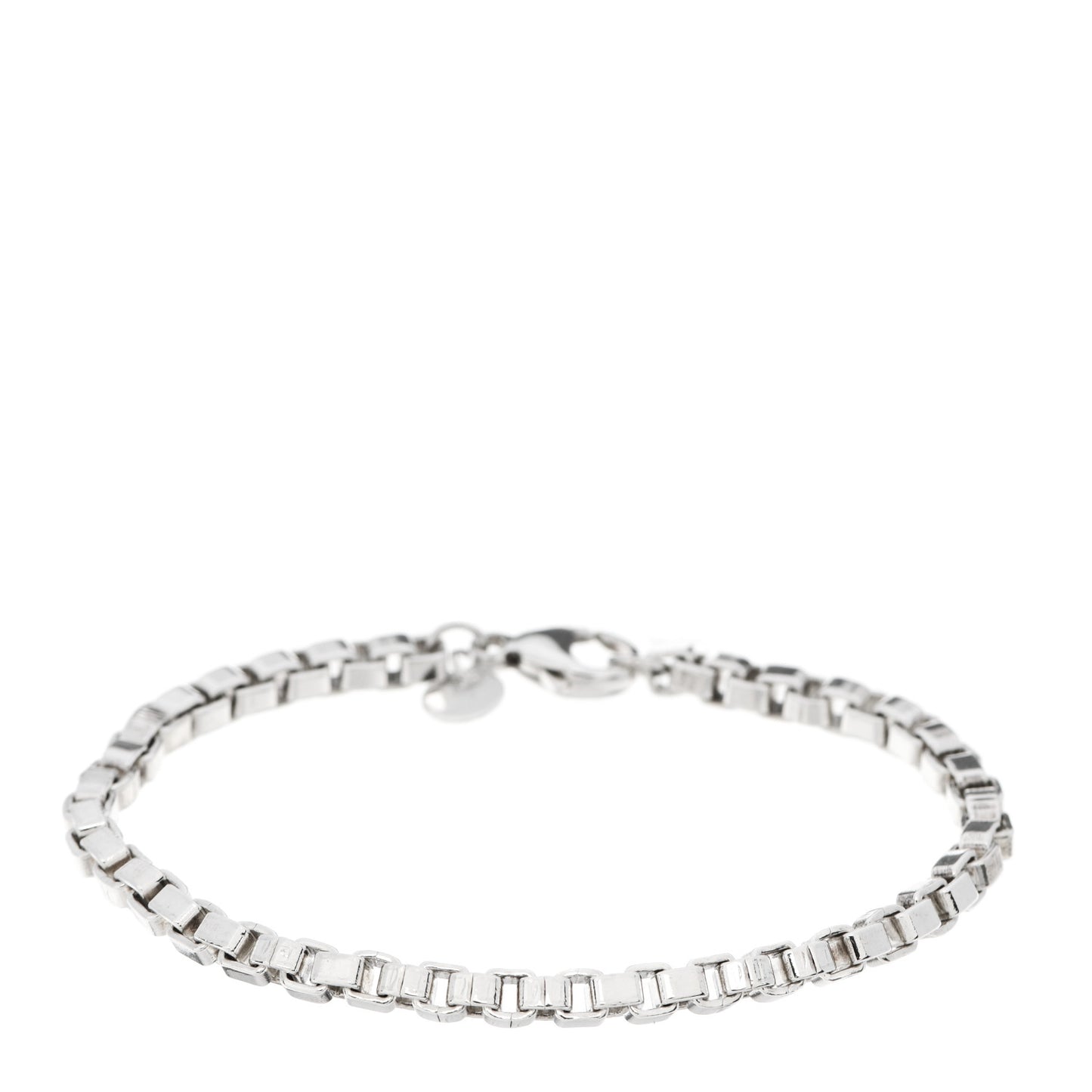 Sterling Silver 4mm Venetian Link Bracelet