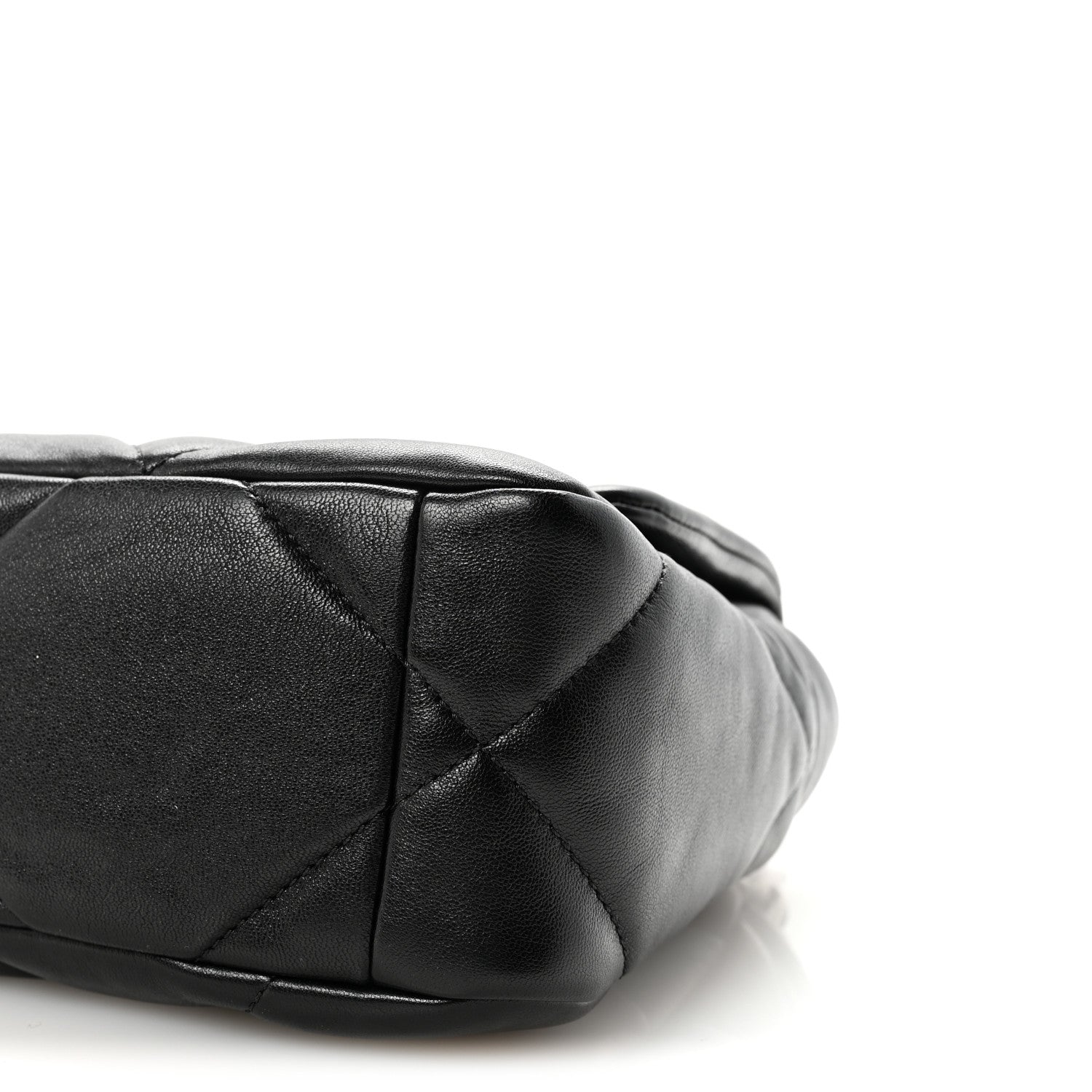 Chanel Lambskin Quilted Medium Chanel 19 Flap Black 10 of 10