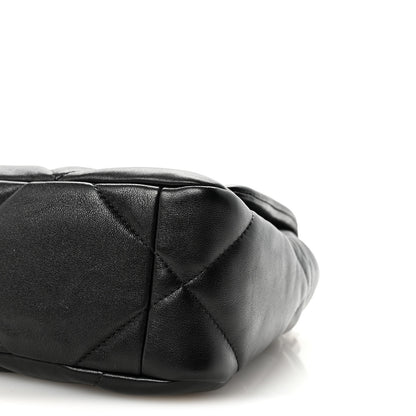 Chanel Lambskin Quilted Medium Chanel 19 Flap Black 10 of 10