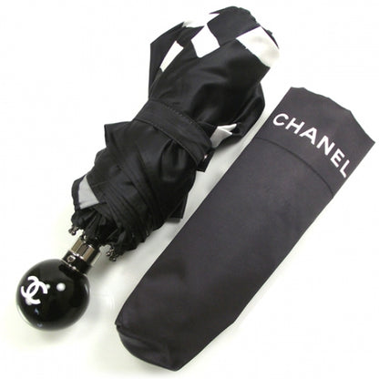 Chanel Camellia Umbrella Black/White 6 of 6