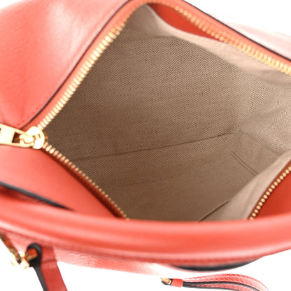 Loewe Goatskin Small Puzzle Bag Orange 5 of 9