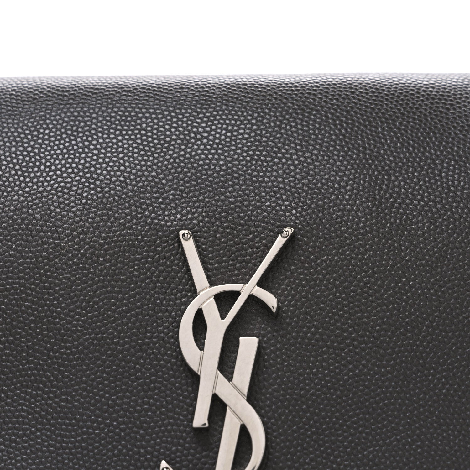 Saint Laurent Sheepskin Medium West Hollywood Monogram Fold-Over Bag Earth 8 of 11