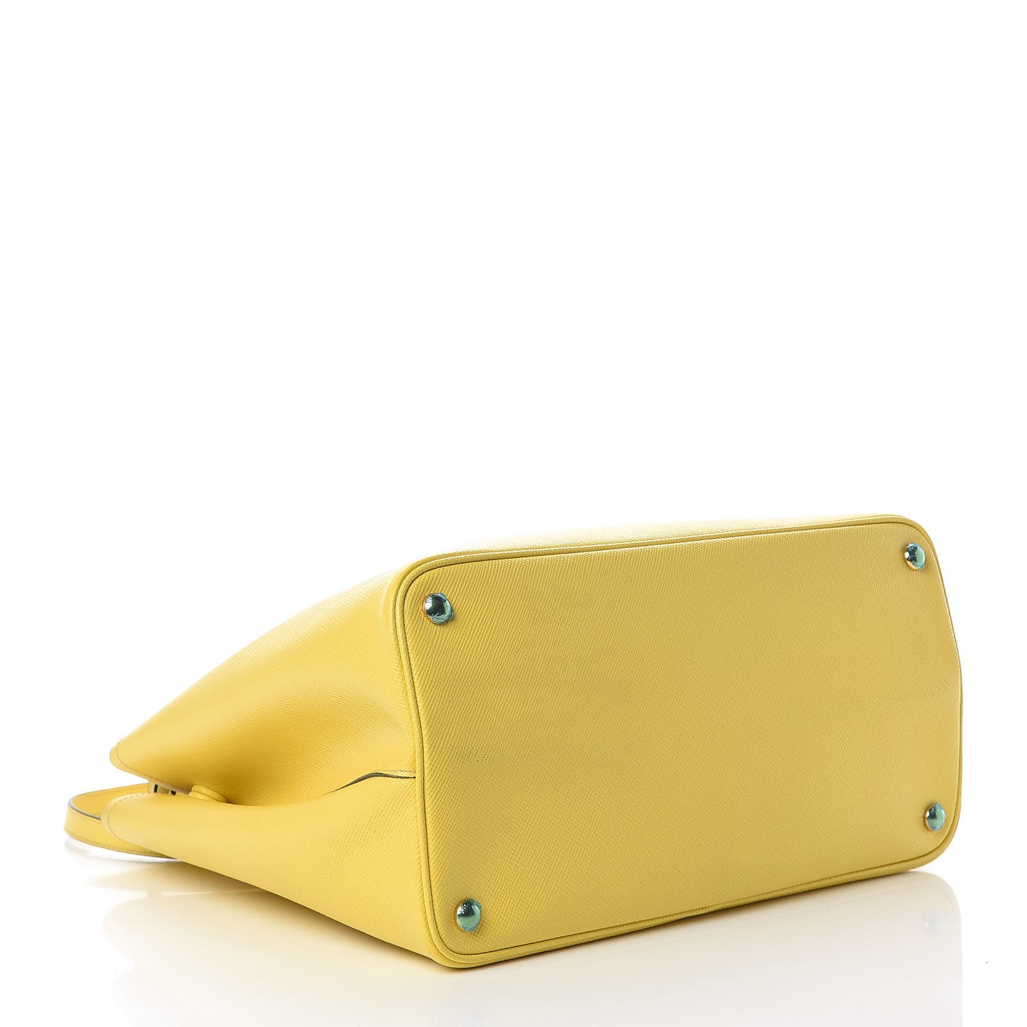 Saffiano Cuir Large Double Bag Soleil