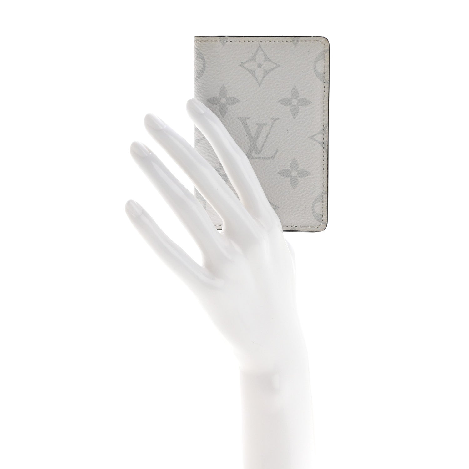 Louis Vuitton Monogram Taiga Pocket Organizer Antartica 2 of 12