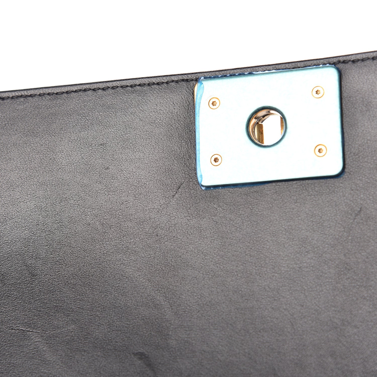 Chanel Lambskin Quilted Medium Boy Flap Black 12 of 18