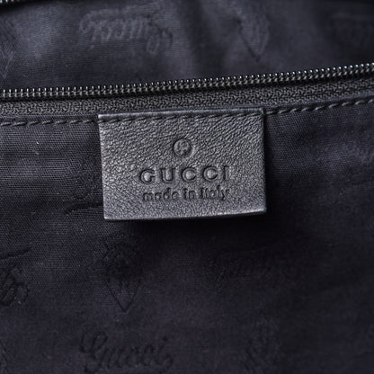 Gucci Guccissima Large New Ladies Web Hobo Black 6 of 14
