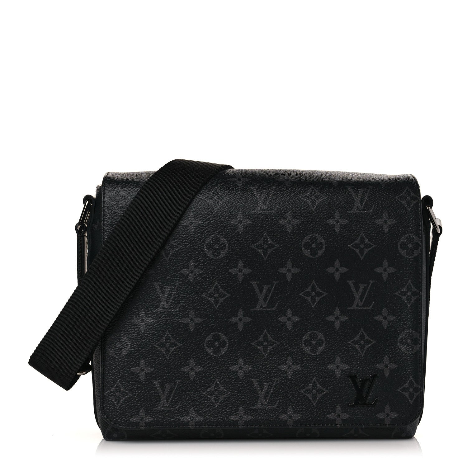 Louis Vuitton Monogram Eclipse District PM Black 1 of 8