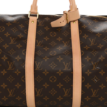 Louis Vuitton Monogram Keepall Bandouliere 50 6 of 17
