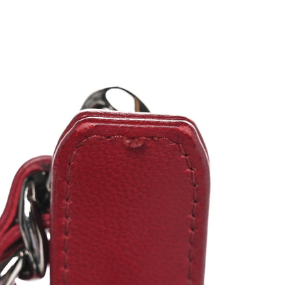 Chanel Goatskin Quilted Medium Chanel 19 Flap Red 13 of 14