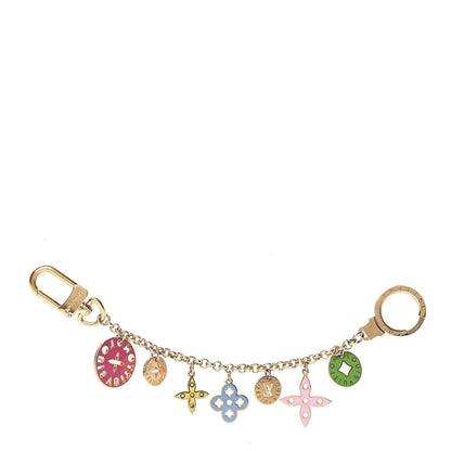 Louis Vuitton Enamel Looping Key Chain Bag Charm Multicolor 1 of 2