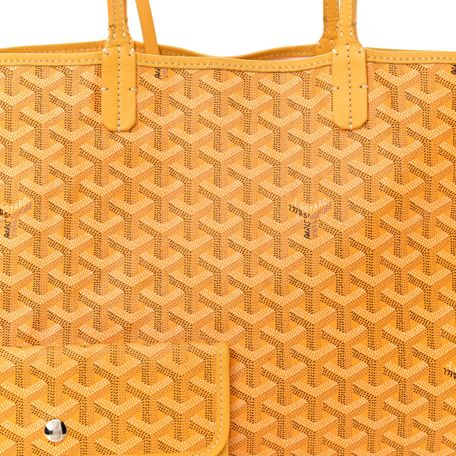 Goyard Goyardine Saint Louis PM Yellow 8 of 16