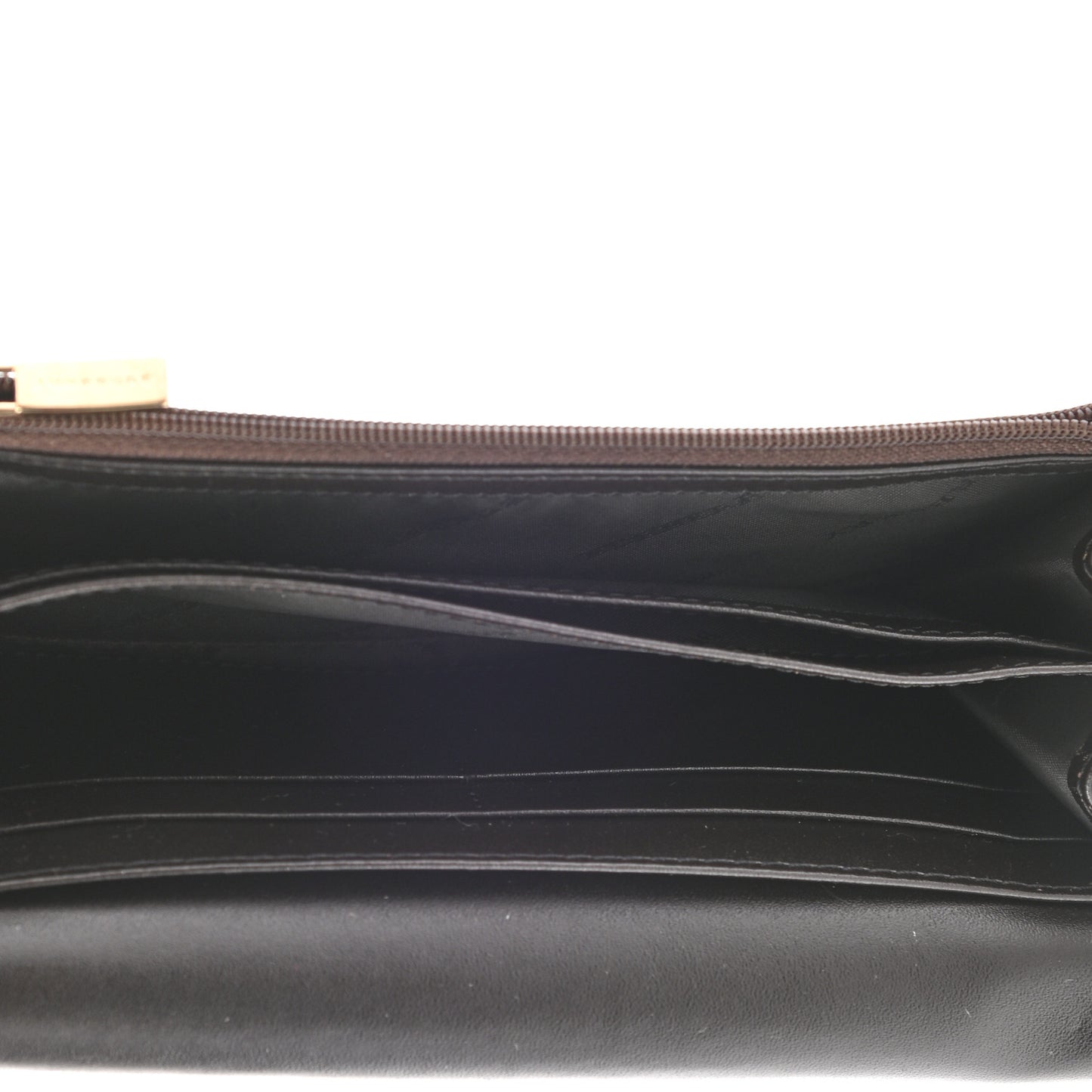 Haymarket Check Penrose Continental Wallet Chocolate