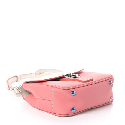 Burberry Trench Calfskin Small DK88 Top Handle Bag Sugar Pink Natural 4 of 8