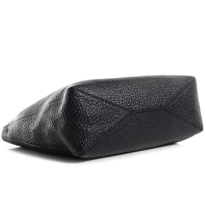 Burberry Signature Grain Medium Lindburn Hobo Black 4 of 10