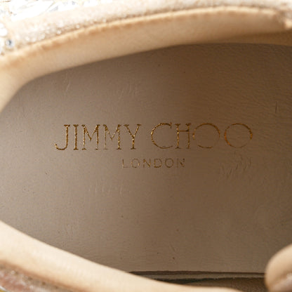 Jimmy Choo Crystal Womens Diamond F Low Top Sneaker 37 6 of 13