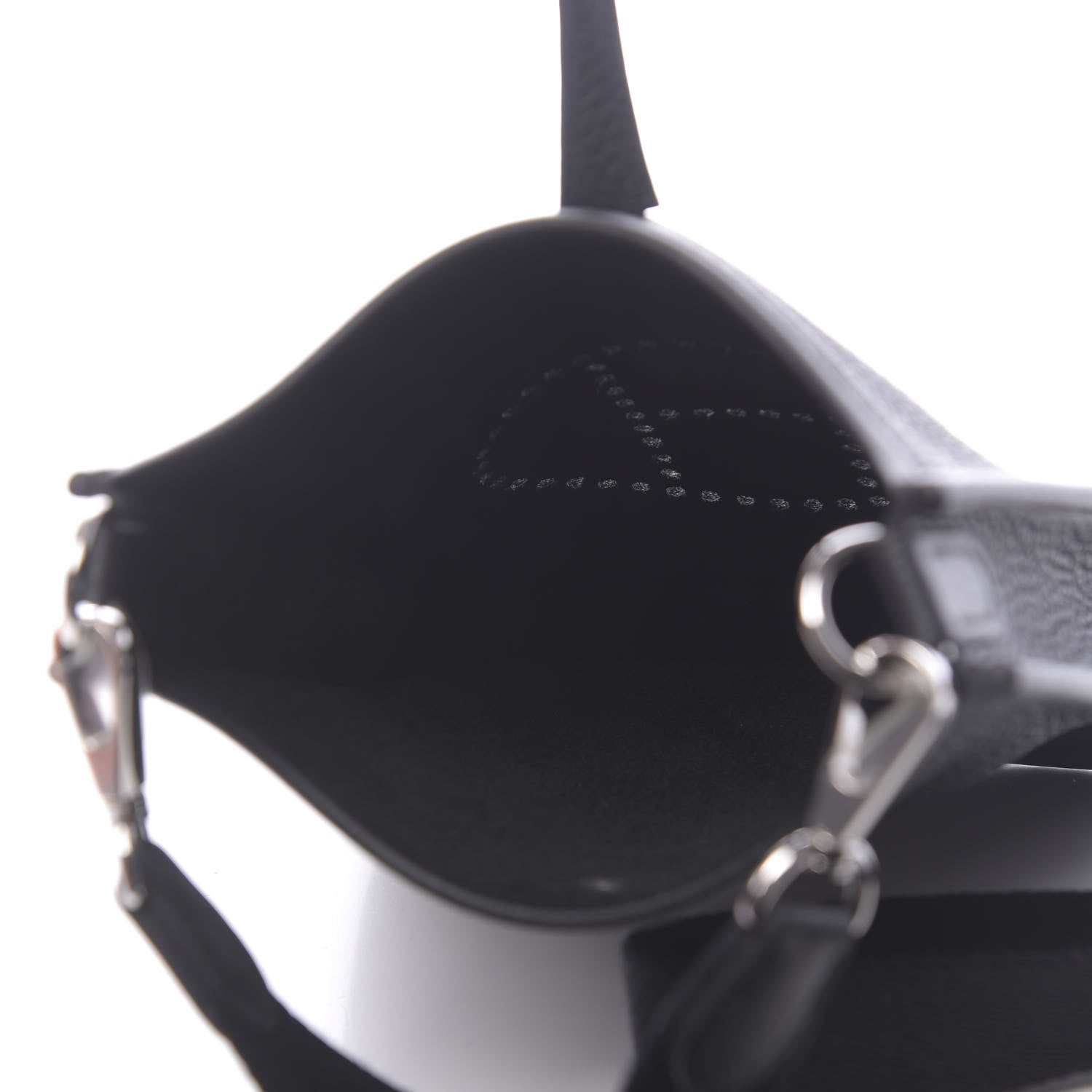 Hermes Taurillon Clemence Evelyne TPM Black 5 of 11