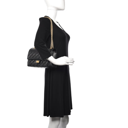 Chanel Aged Calfskin Quilted 2.55 Reissue 226 Flap Black 2 of 12