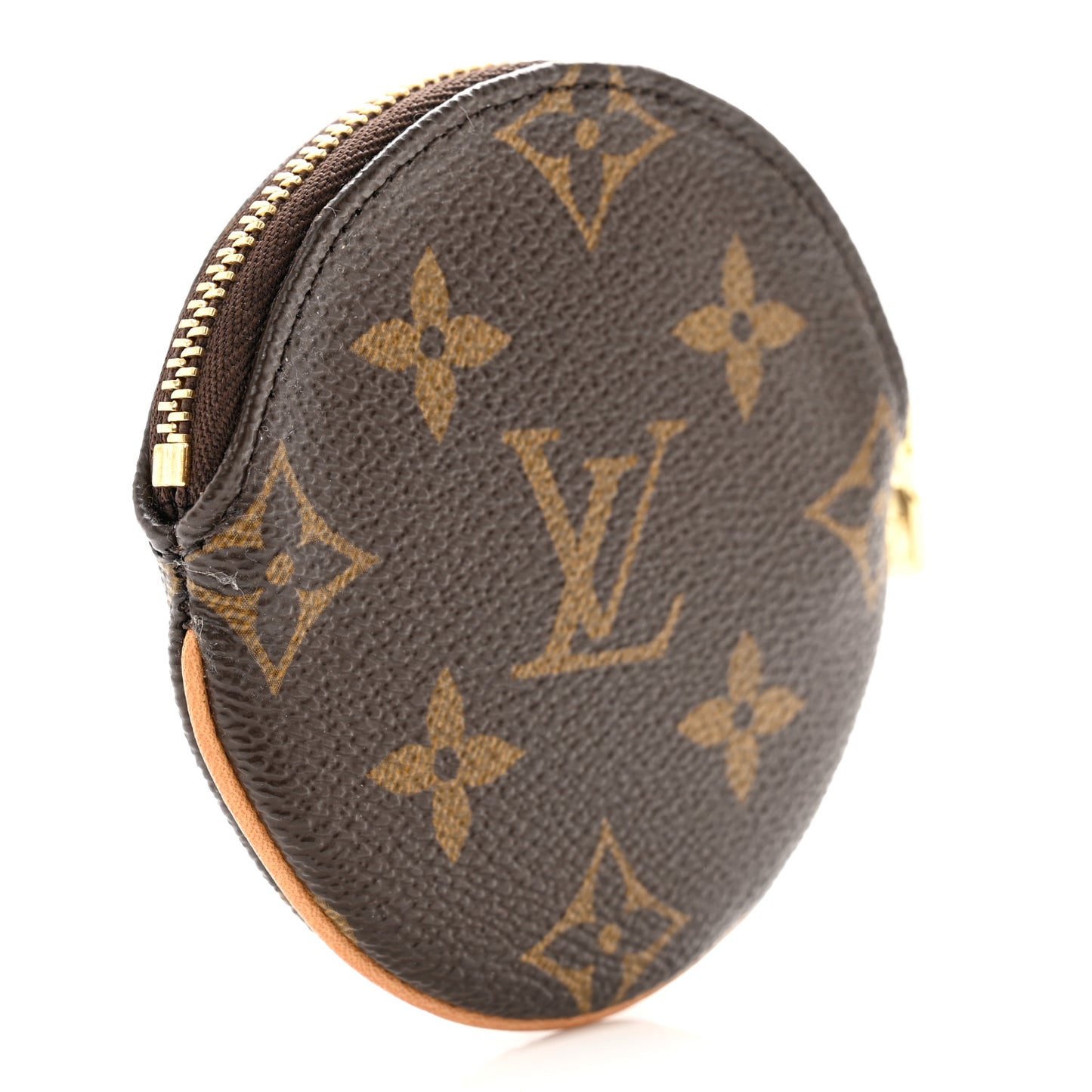 LOUIS VUITTON Monogram Round Coin Purse