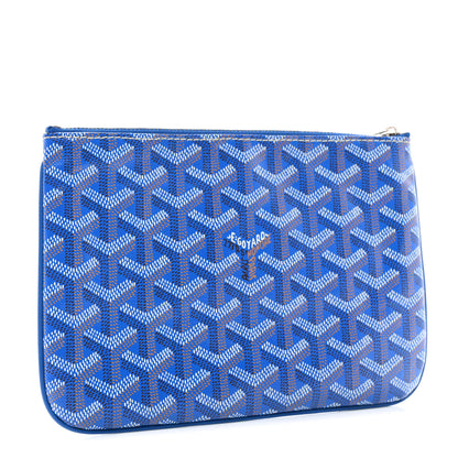 Goyard Goyardine Senat Pochette PM Sky Blue 3 of 8