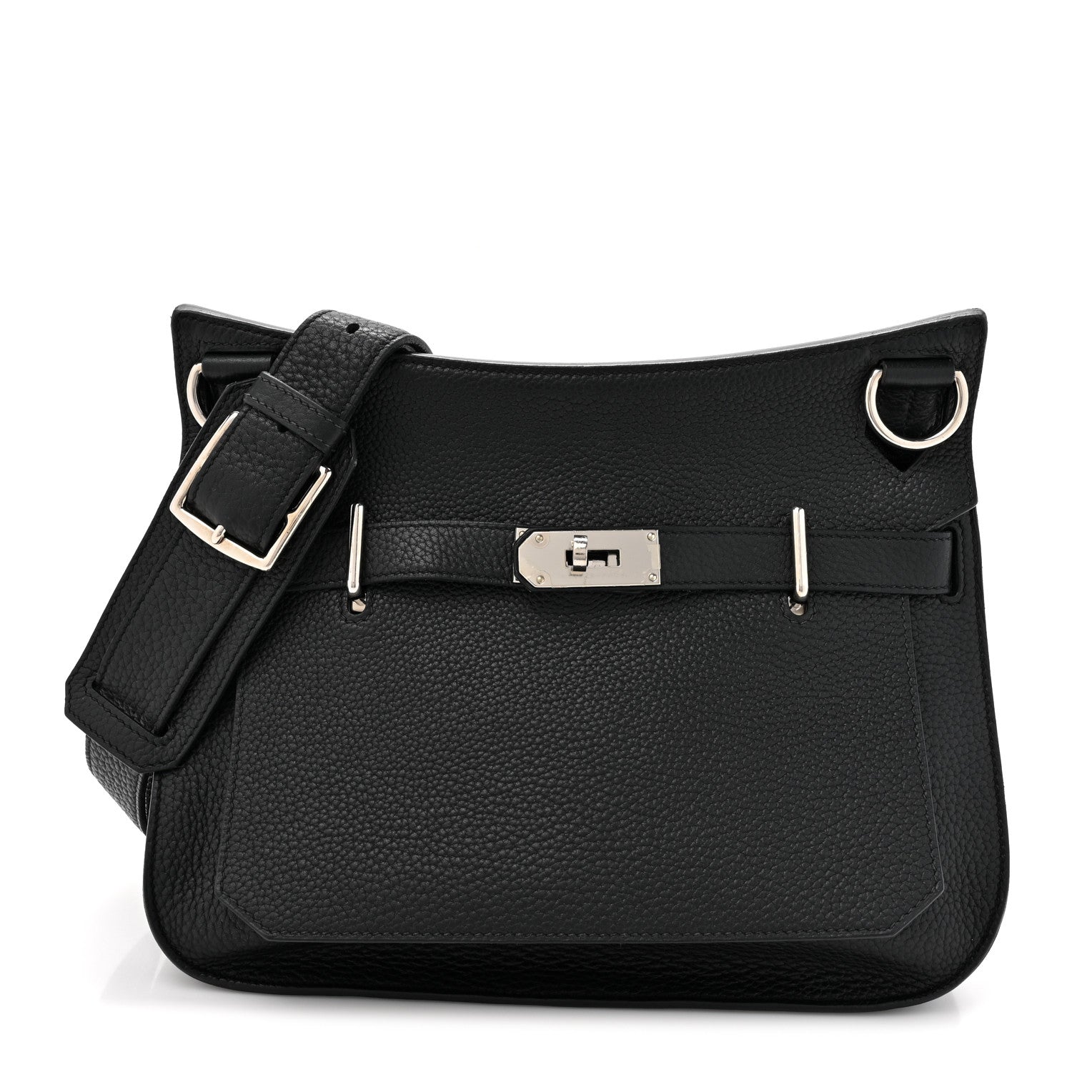 Hermes Taurillon Clemence Jypsiere 31 Black 1 of 13
