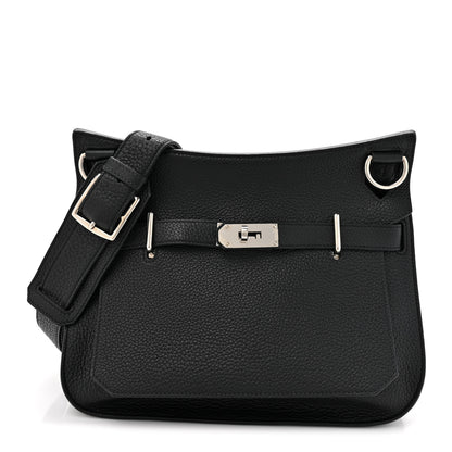 Hermes Taurillon Clemence Jypsiere 31 Black 1 of 13