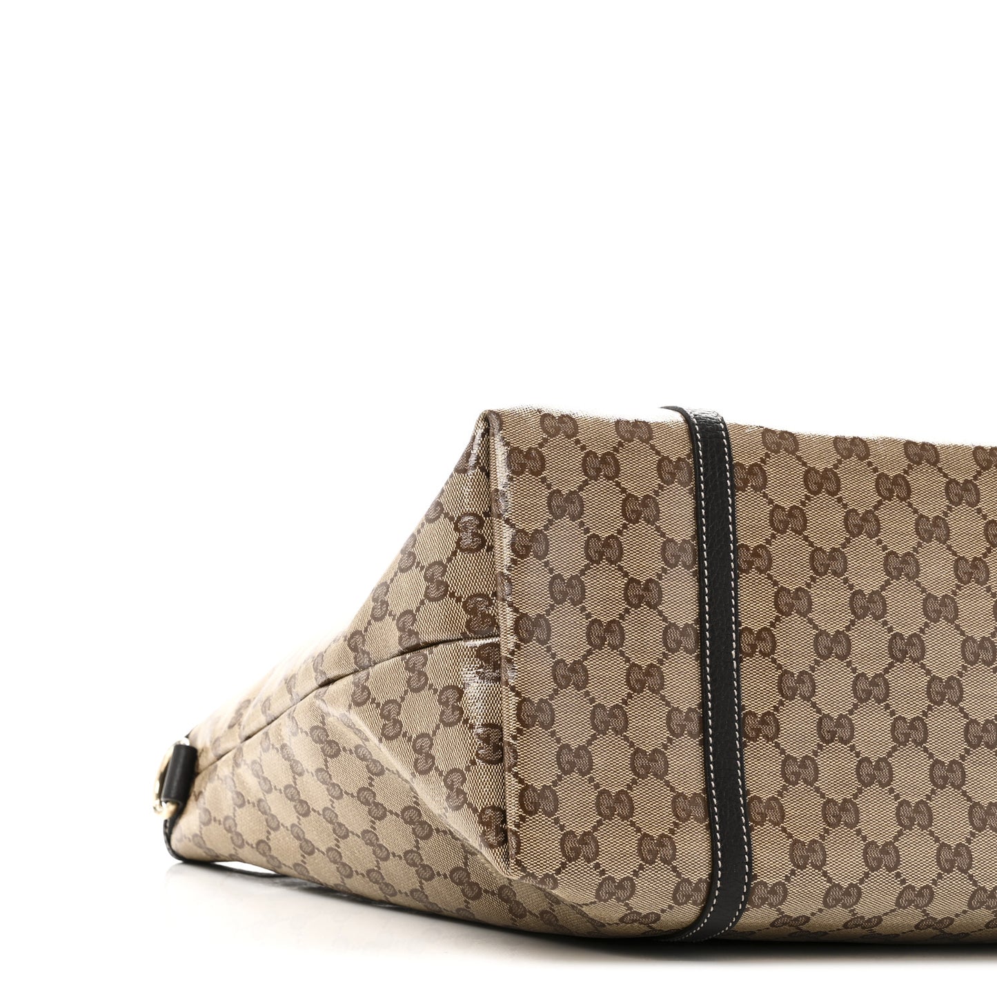 Crystal Monogram Large Joy Tote Beige Ebony Testa Di Moro
