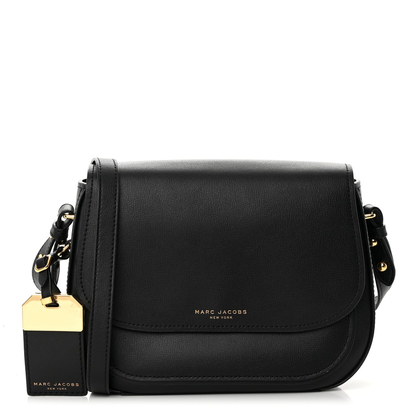 Calfskin Mini Rider Crossbody Black