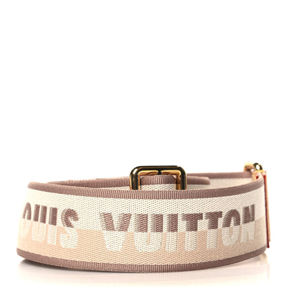 Louis Vuitton Jacquard Speedy Bandouliere 20 Shoulder Strap Beige 2 of 3