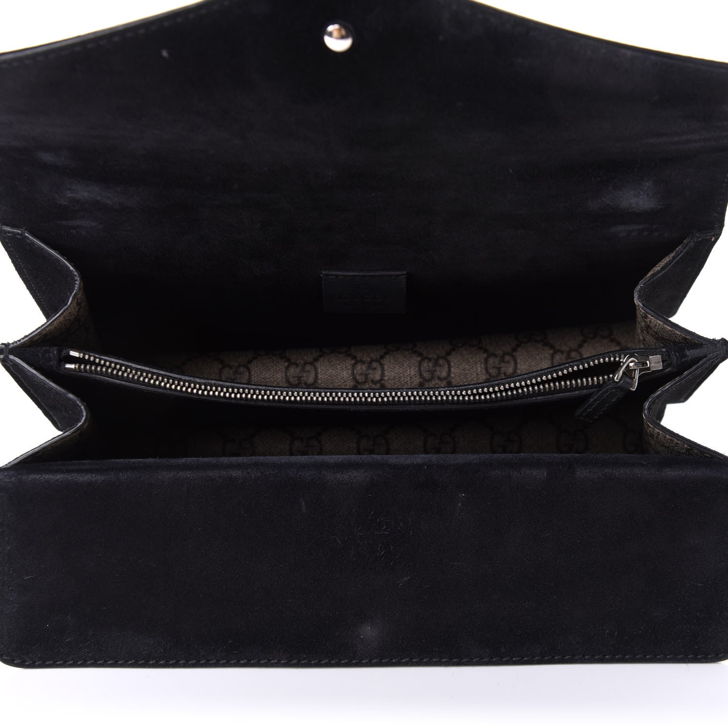 Gucci GG Supreme Monogram Small Dionysus Shoulder Bag Black 5 of 10