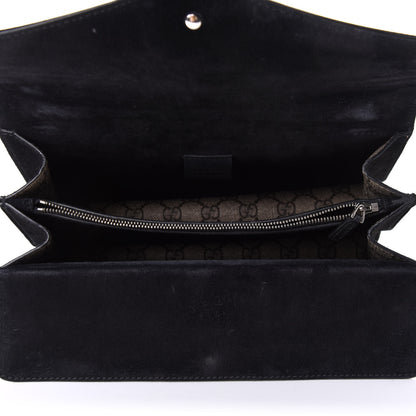 Gucci GG Supreme Monogram Small Dionysus Shoulder Bag Black 5 of 10