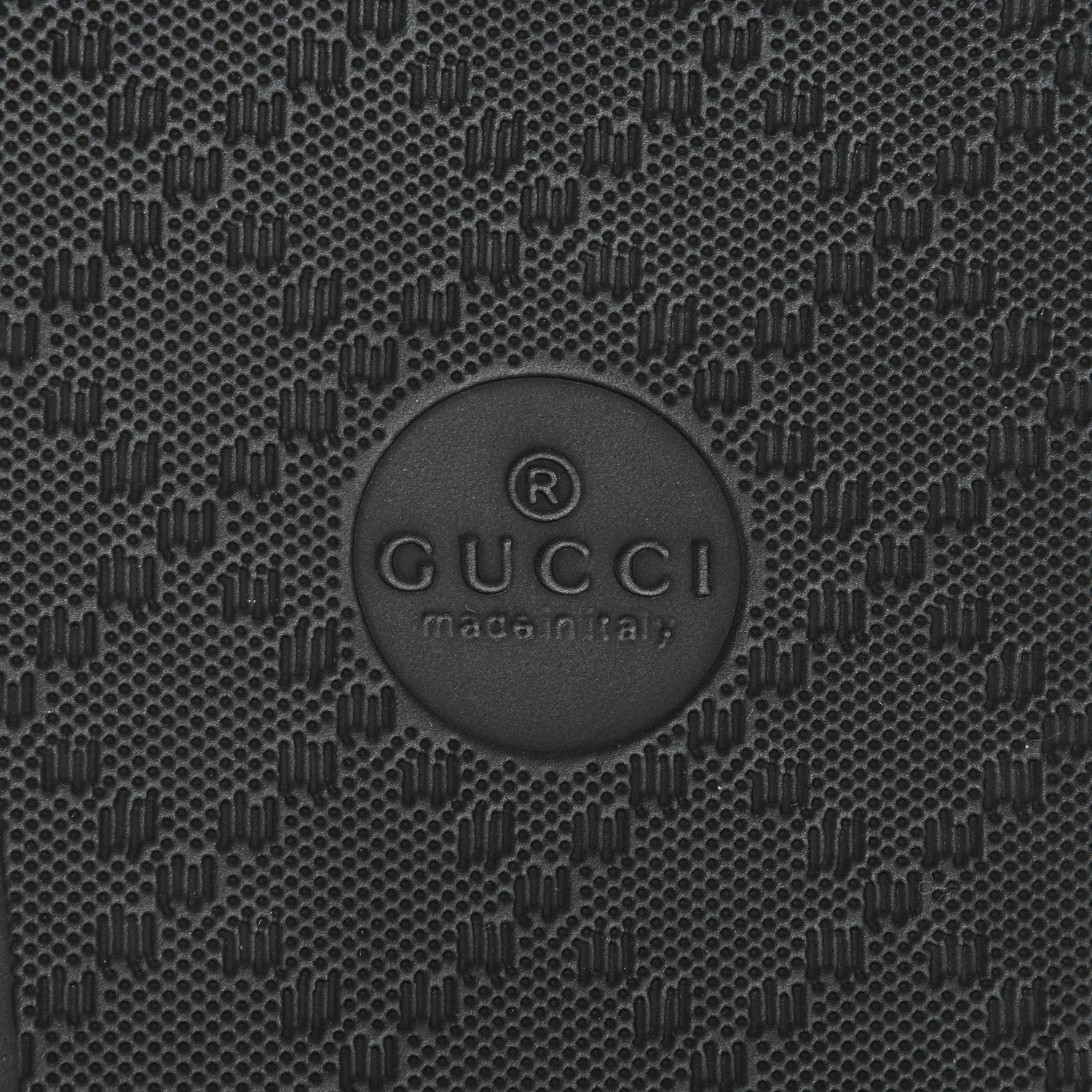 Gucci Calfskin Rainbow Heart Pursuit Slide Sandals 40 Black 6 of 7